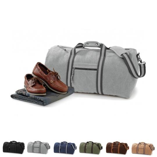 Bolsa de lona vintage