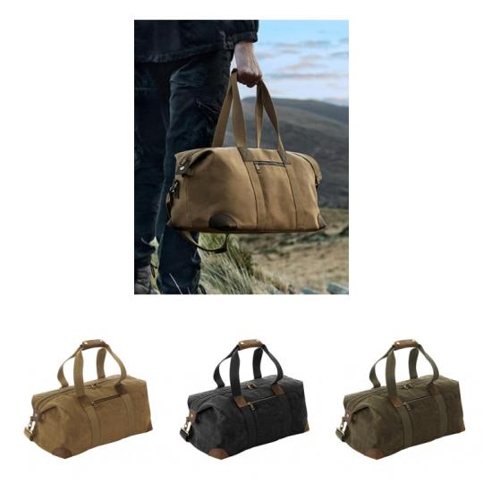 Bolsa de lona encerada...