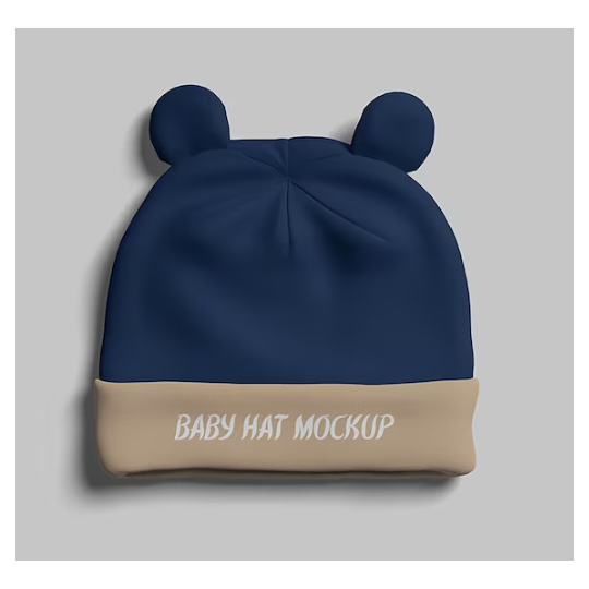 Gorro de bebé con orejas...