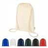 Mochila con cuerdas de algodón orgánico GOTS de 140 g/m² Orissa
