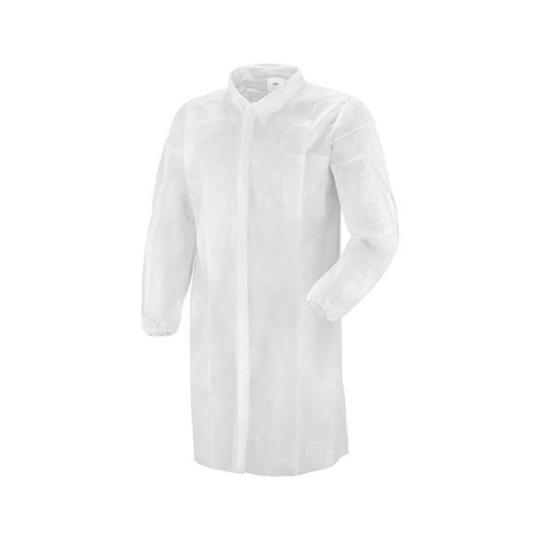 Bata Descartável Lab Coat