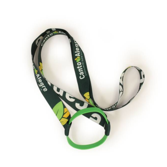 Lanyards with cup holders...