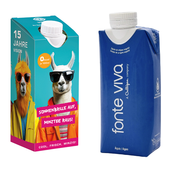 Bouteille d'eau Tetra Pak...