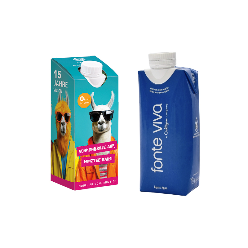 Bouteille d'eau Tetra Pak Source Nouvelle (Production)