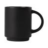Conjunto de taza de cerámica y tabla de bambú de 325 ml Café Duo
