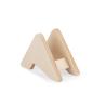 Soporte de contrachapado con 6 bases para vasos de corcho Plycork