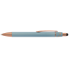 Metal Spinner Pen with Orbit Stylus Pen