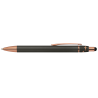 Metal Spinner Pen with Orbit Stylus Pen
