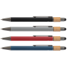 Spinner Pen in recycled aluminium with stylus pen - PATENTED Reborn