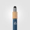 Caneta Spinner em alumínio reciclado com caneta stylus Reborn