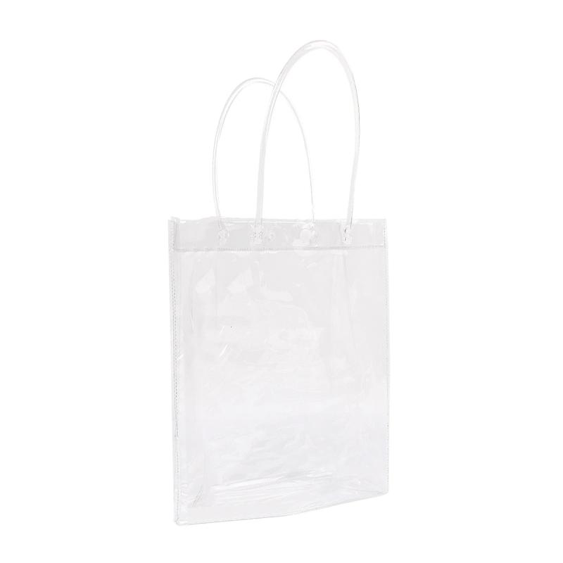 Bolsa de praia em PVC transparente