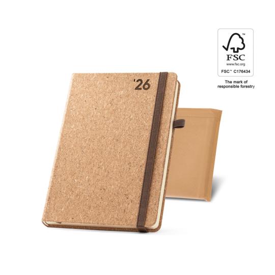 Agenda de corcho A5 Pomar
