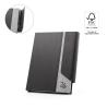 Agenda A5 em PU reciclado e 300D rPET Austen