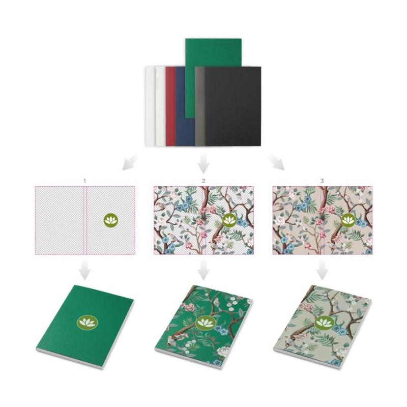 Softcover notepad A6 - 50 sheets Novella Austen