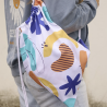 Sac à dos type sac en coton (Production)