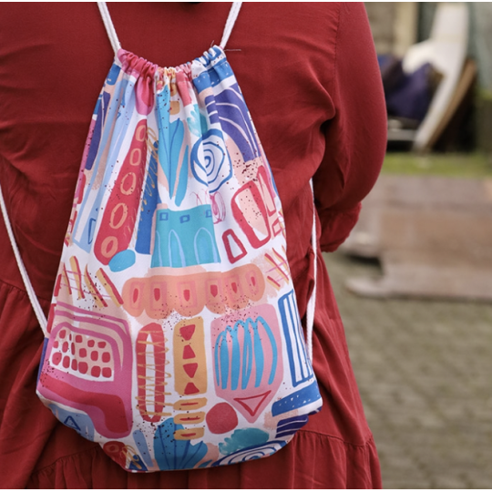 Mochila tipo saco em...