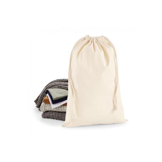 Saco em algodão premium com cordão CRU - XL