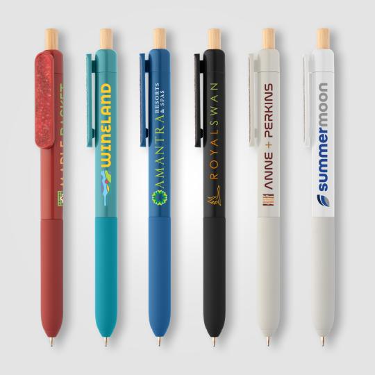 Pen with sensory clip in...