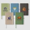 Caderno de capa dura de pacote de leite reciclado - A5 Terra