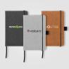 Recycled PU leather notebook 130 x 80 mm Carson