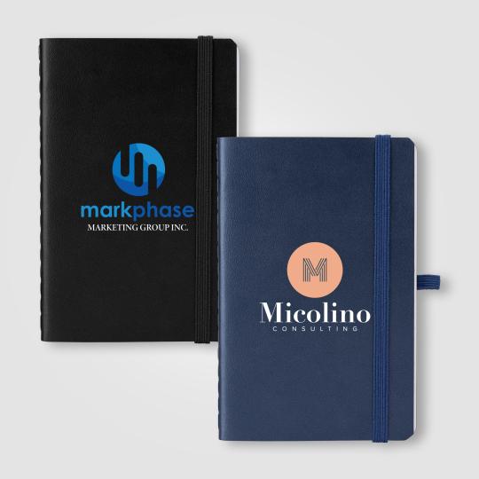 Caderno A6 com capa macia...