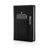 Conjunto de cuaderno y bolígrafo recargables Swiss Peak