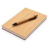 Conjunto de caderno e caneta A5 Bamboo