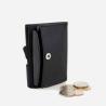 Cartera Porta-Tarjetas y Monedas C-Secure en PU Coin Wallet