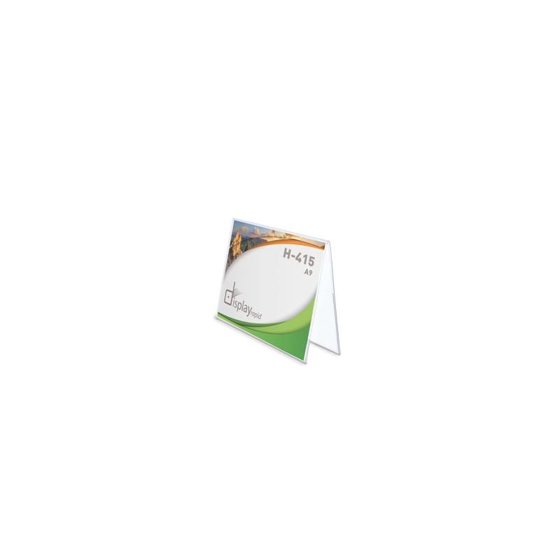 Porte photo horizontal en PVC Duo