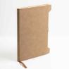 Bloco de Notas A5 com capa em RPU suave e suporte para esferográfica Softnote