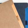 Bloco de Notas A5 com capa em RPU suave e suporte para esferográfica Softnote