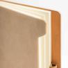 A5 Notepad with soft RPU cover and Softnote ballpoint pen holder