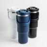 Copo térmico de 900ml em aço inoxidável DuoSip