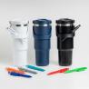 900ml thermal cup in stainless steel DuoSip