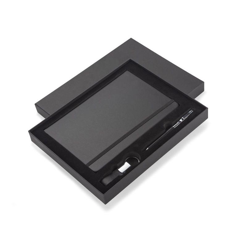 Conjunto de caderno com caneta e porta-chaves Probiz
