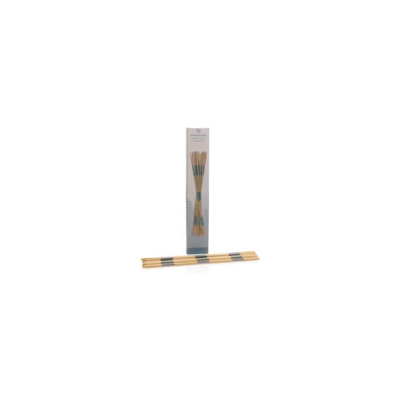 Conjunto de Mikado Gigante de Bambu
