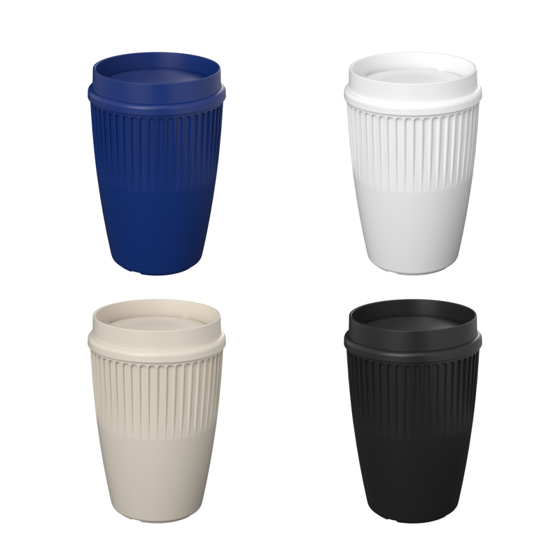 Gobelet thermique de 350 ml avec couvercle à 360° Cirrus