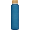 Botella de vidrio borosilicato mate de 590 ml con tapa de bambú Lucerna