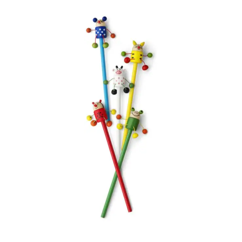 Crayon sans pointe avec des animaux sur le dessus George