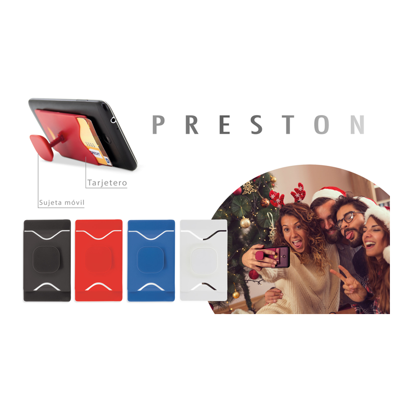 Support Téléphone Porte-Cartes Preston