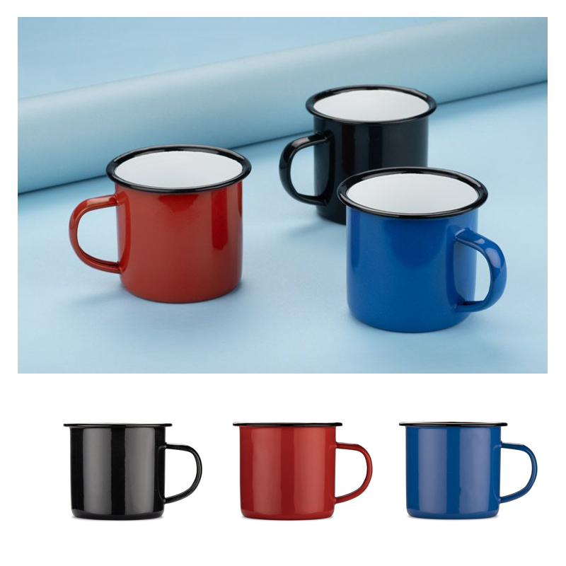 Caneca esmaltada 300ml Emal