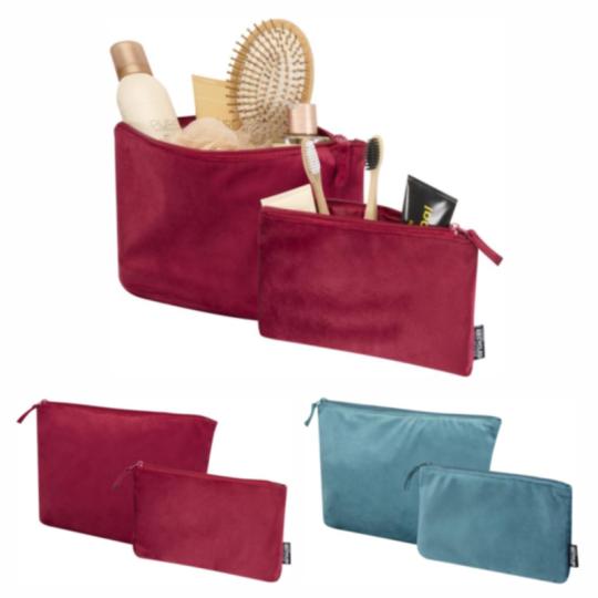 Conjunto bolsa de veludo