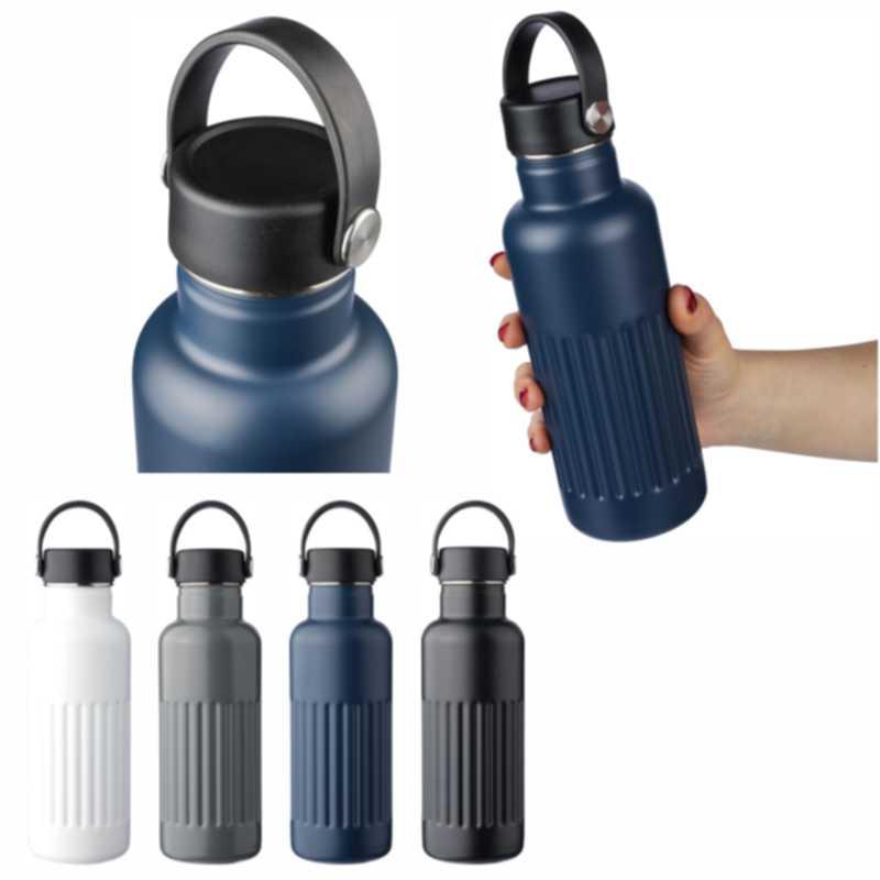 Garrafa de aço inoxidável reciclado
