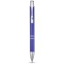 Ballpoint pen with click mechanism in aluminium Moneta