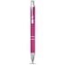 Ballpoint pen with click mechanism in aluminium Moneta