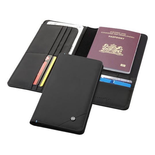 Carteira porta-documentos de viagem RFID Odyssey