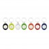 Oval keyring with 1.00€ token CR-Z Car