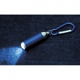 Porta-chaves de metal com luz 1 LED