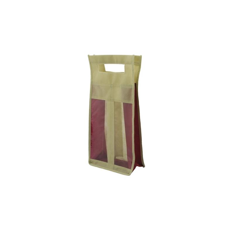 Gift bag in TNT 80 g, 2 bottles