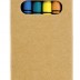 Box with 6 wax crayons SixArt
